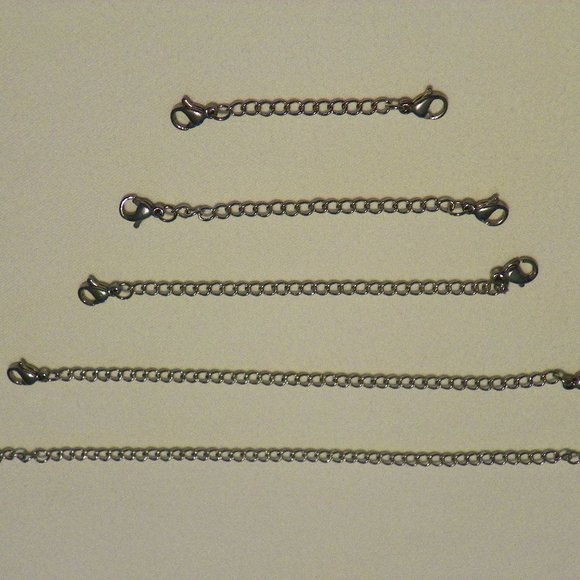 Jewelry Set Of 5 Jewelry Extenders In Stainless Steel Poshmark